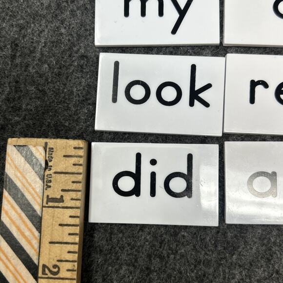 Primary Concepts First Word Tiles 52pc Sight Words Early Learning Set - Picture 4 of 9